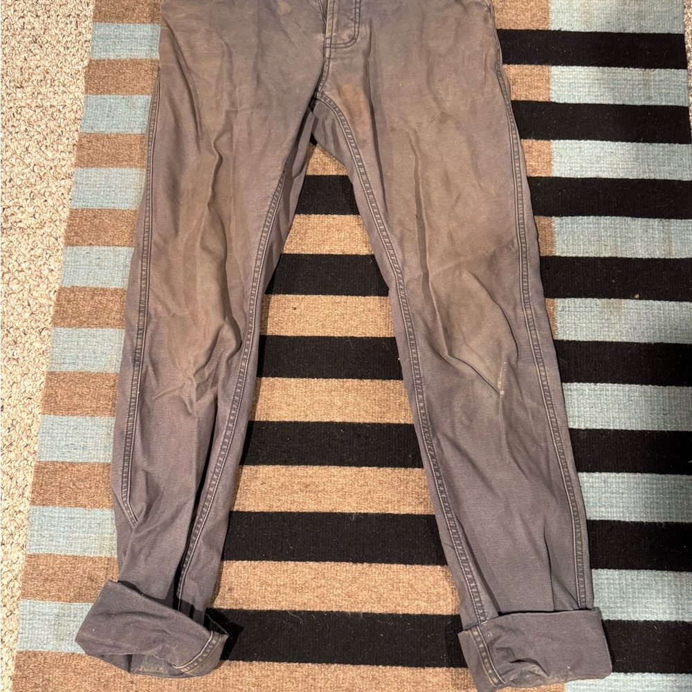 Taylor Stitch Men's Charcoal Chinos